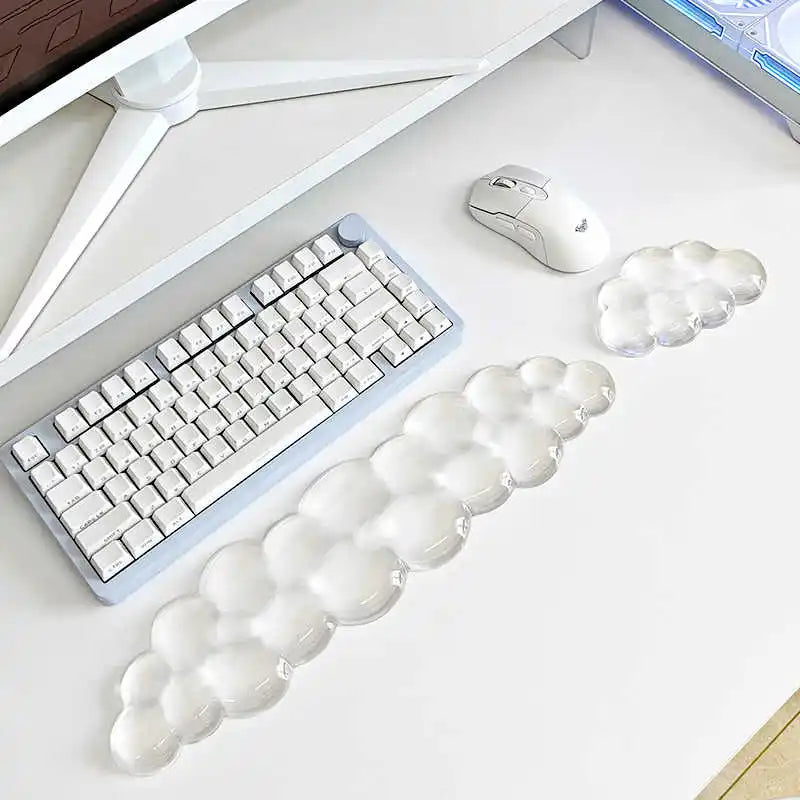 Mouse pad Wrist antislip silicone transparent