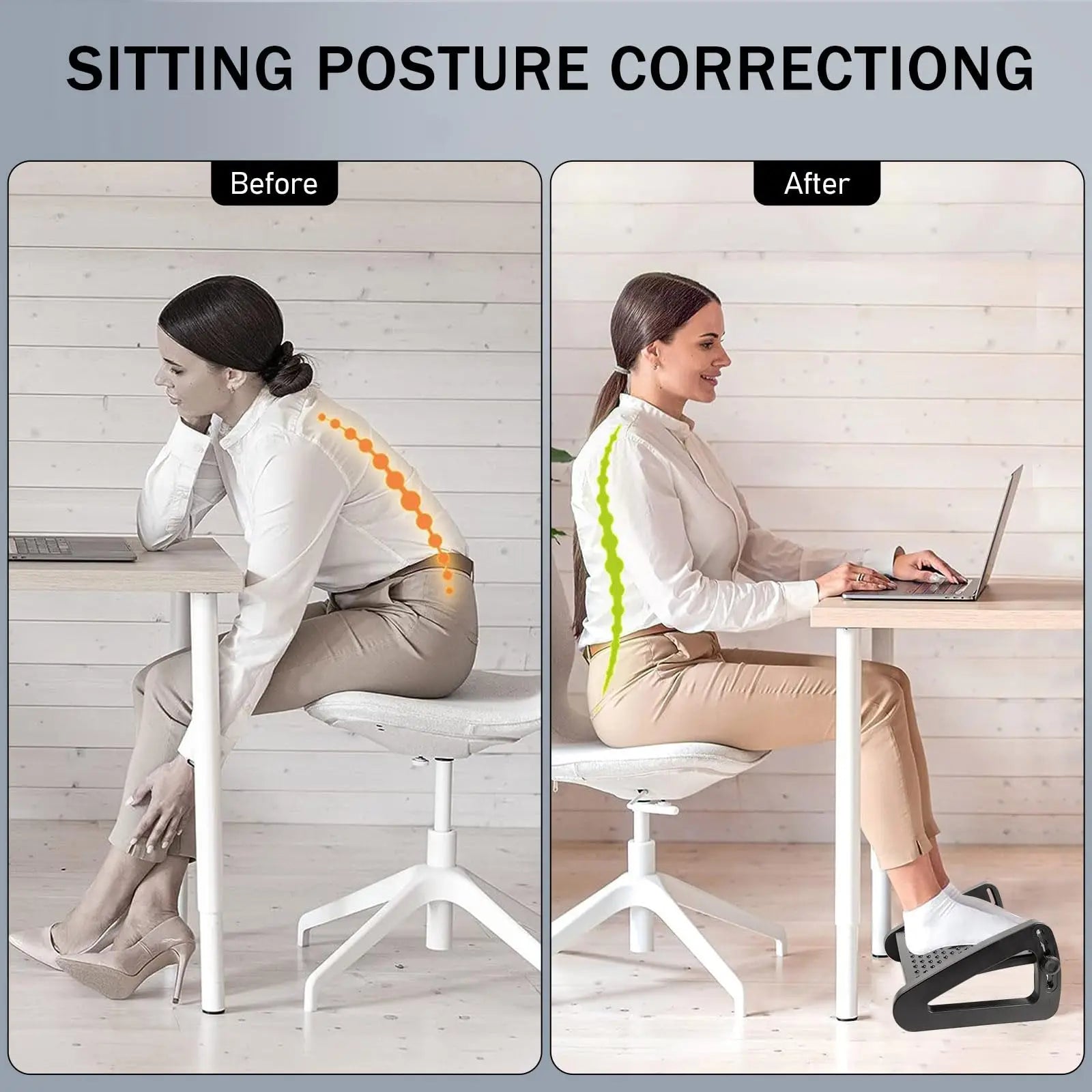 Under Desk Footrest Ergonomic