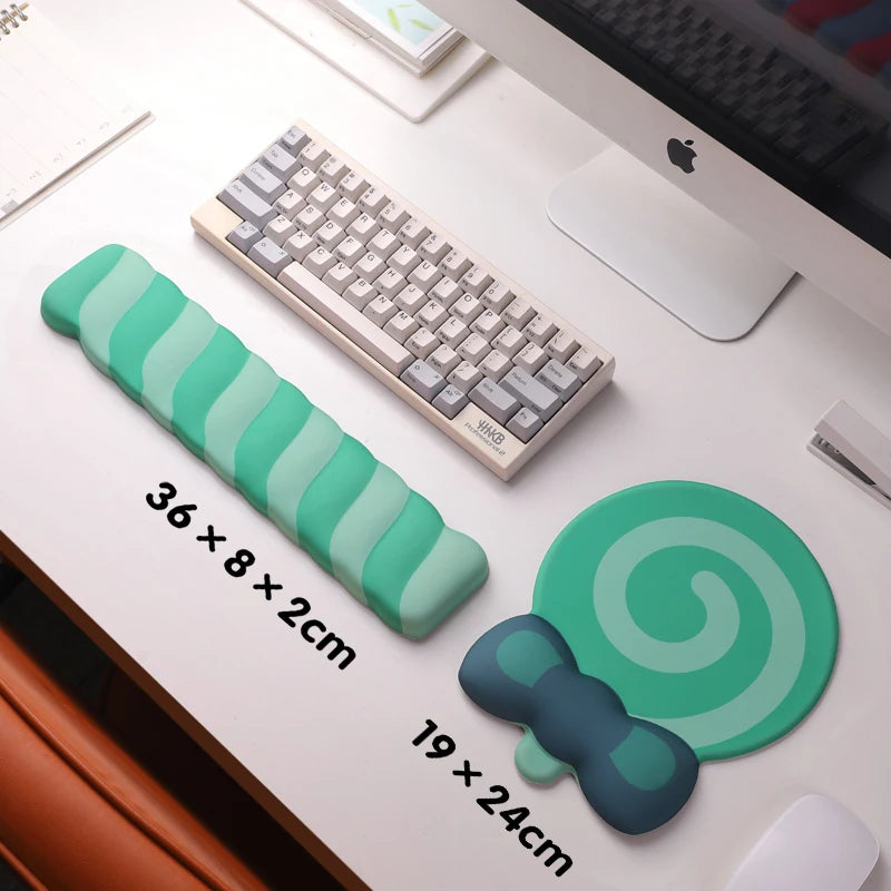 Lollipop Silicone Wrist Mouse Pad