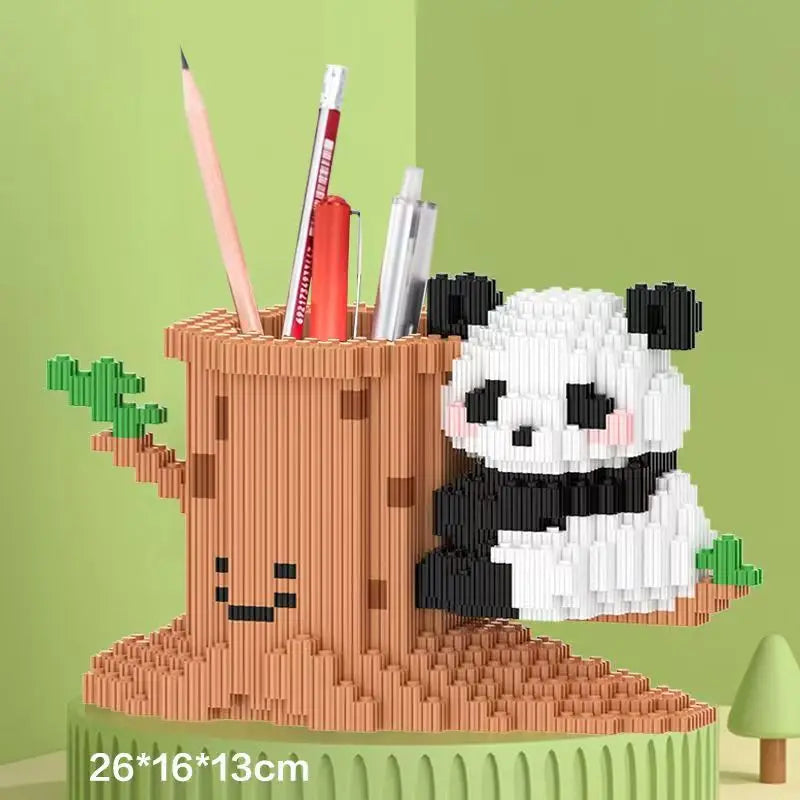 Capybara Building Block Pen Holder Multi-Function