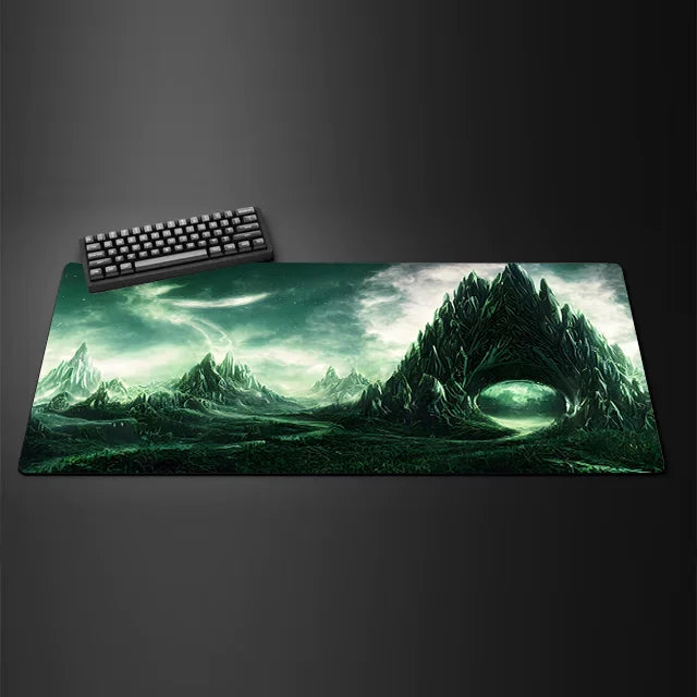Fantasy landscape carpet