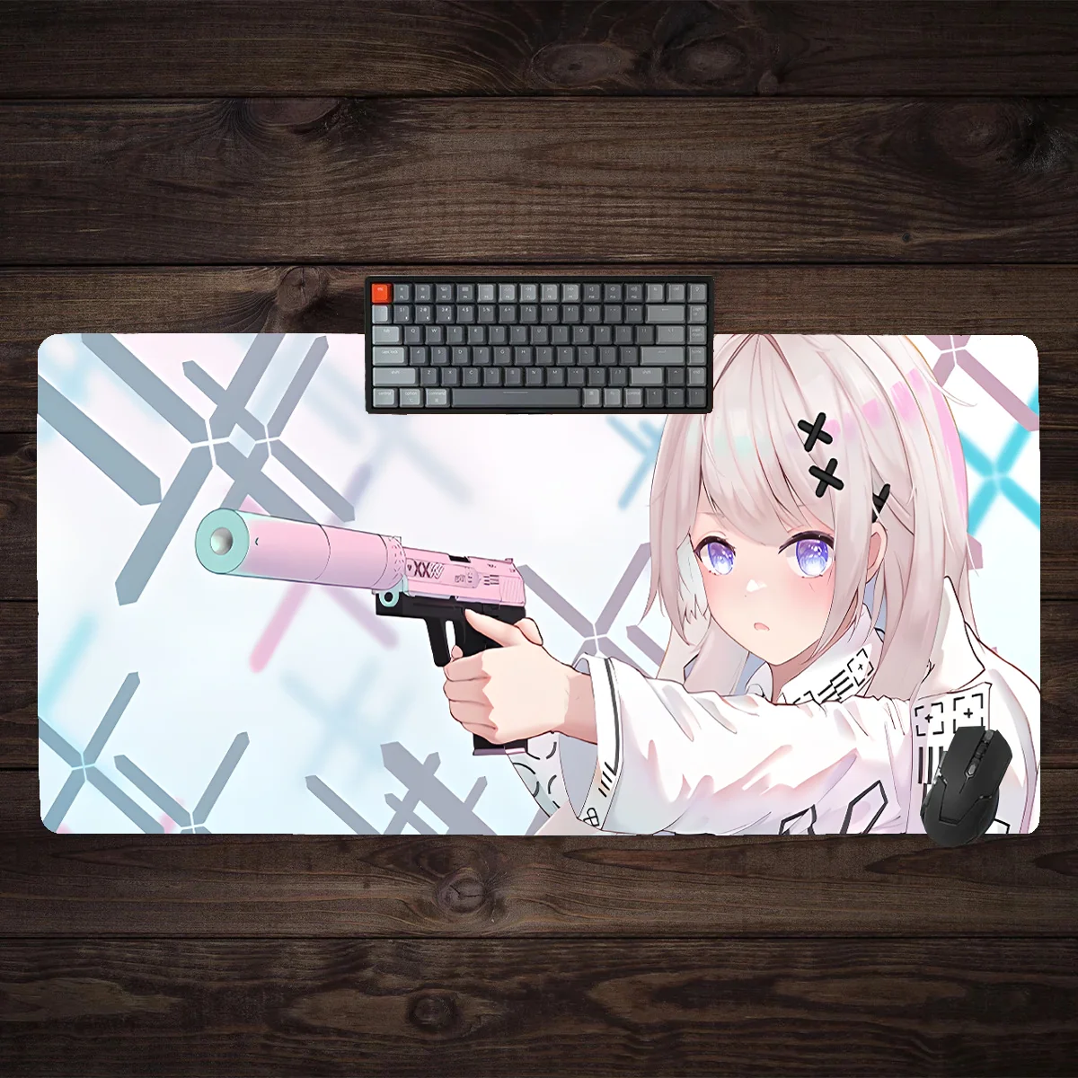 Gun cute girl csgo fpsk