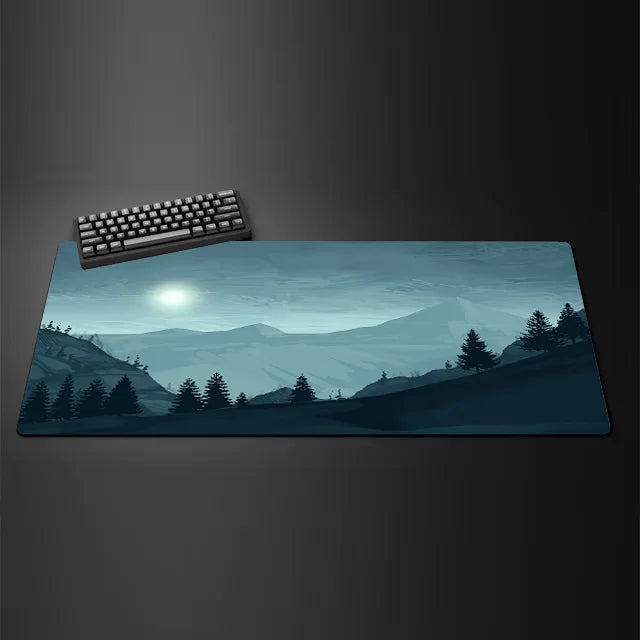 Fantasy landscape carpet