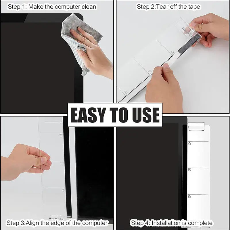 Computer Phone Monitor Memo Board