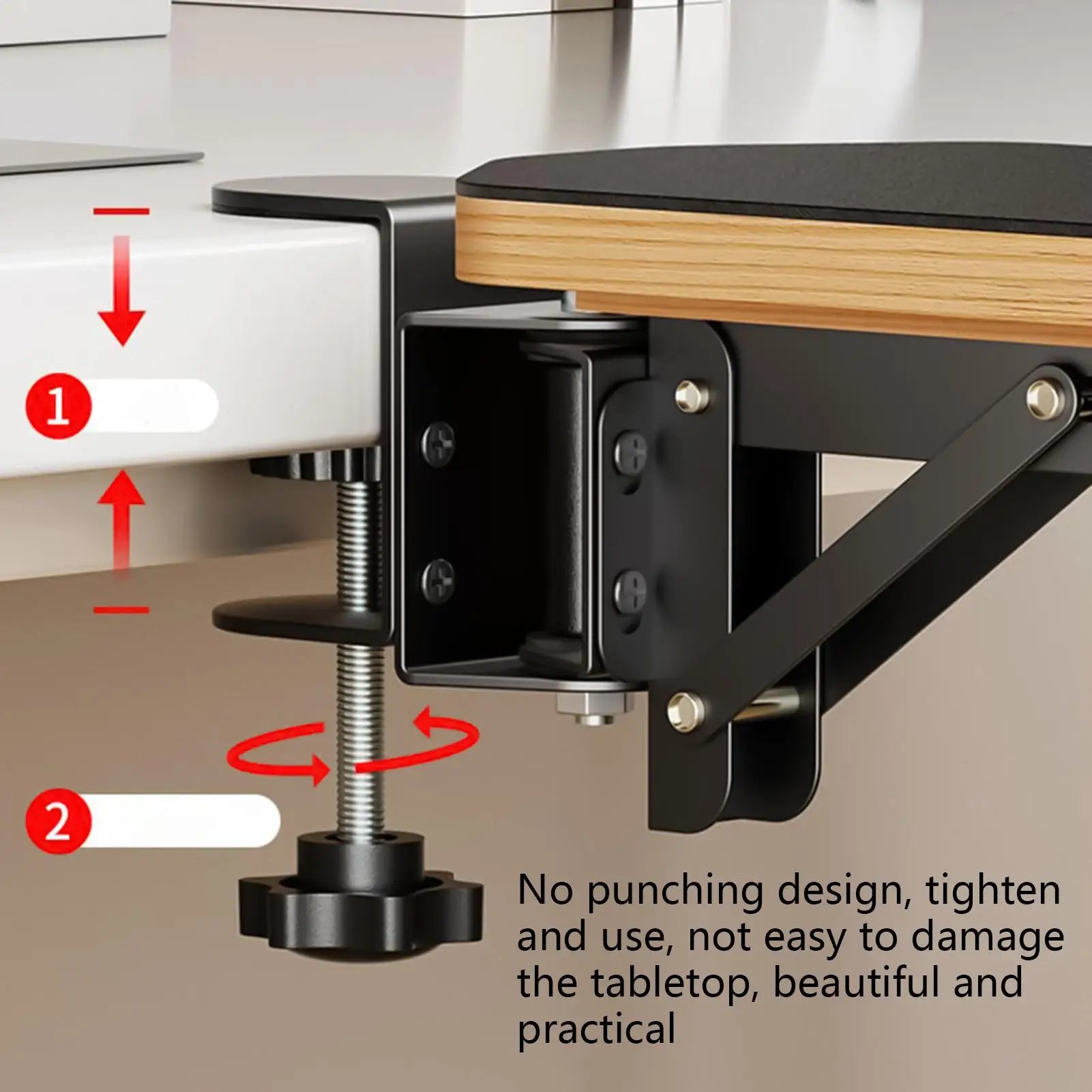 Arm Rest Pad 90 Degree Adjustable