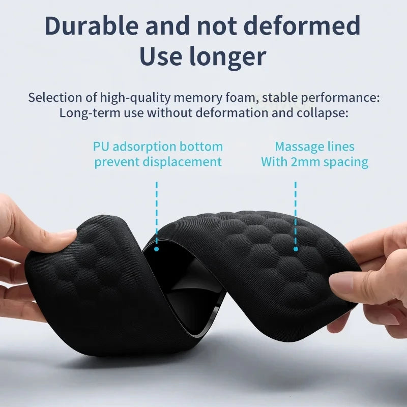 Wrist Mouse & Keyboard Protection Rest Pad Massage Texture