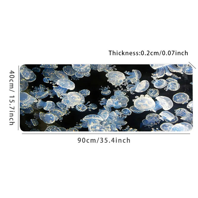 Clear Jellyfish Mouse Pad