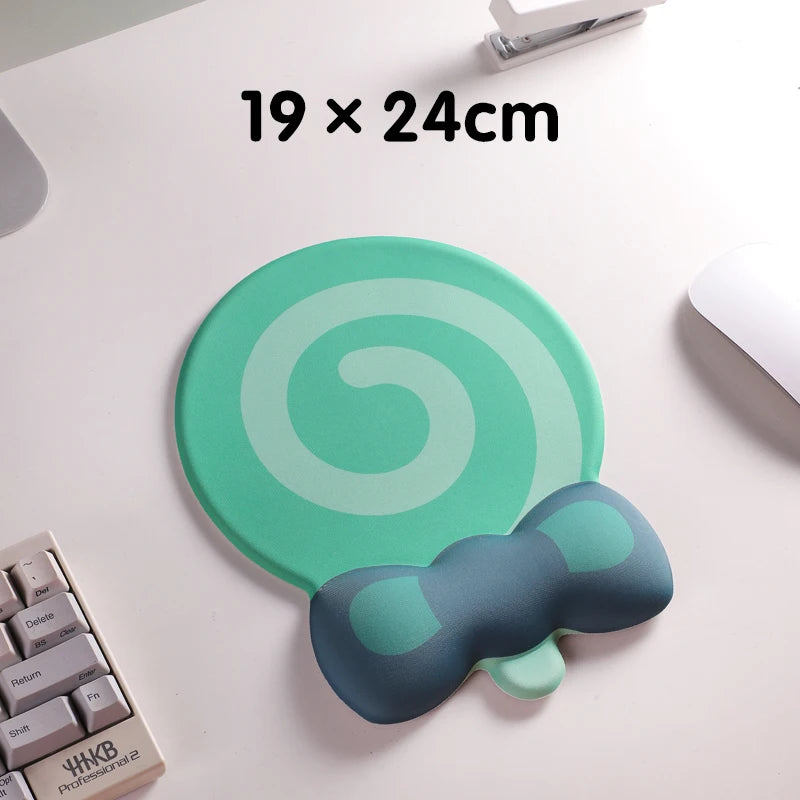 Lollipop Silicone Wrist Mouse Pad