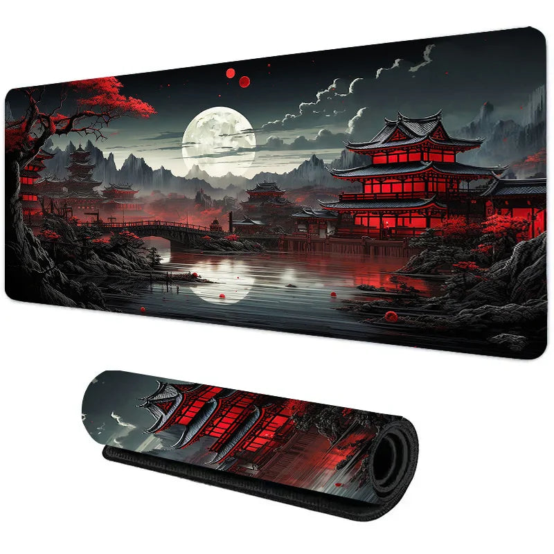 Night Moonlight large cool mouse pad laptop