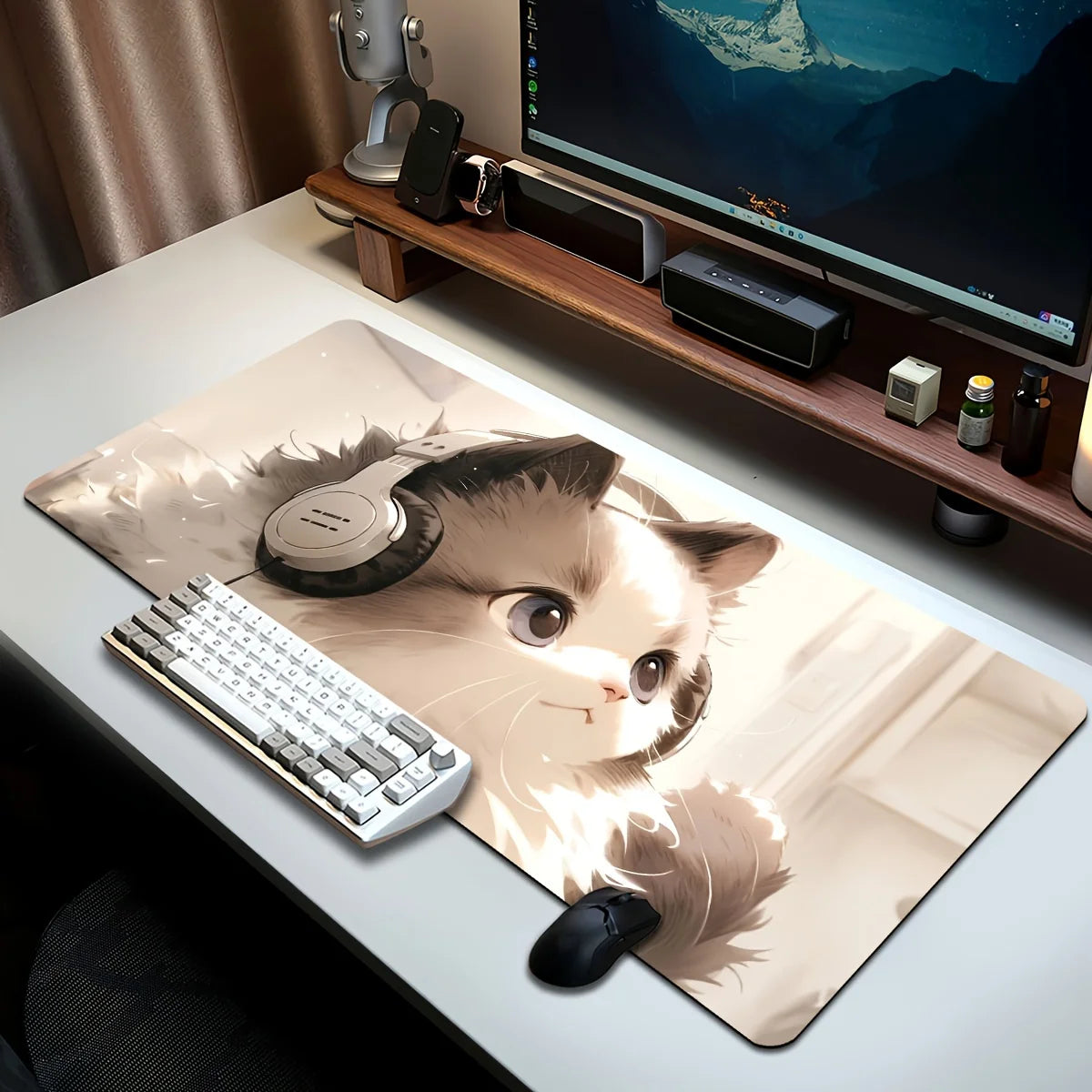 Mouse Pad Cute Cat Mouse Mat