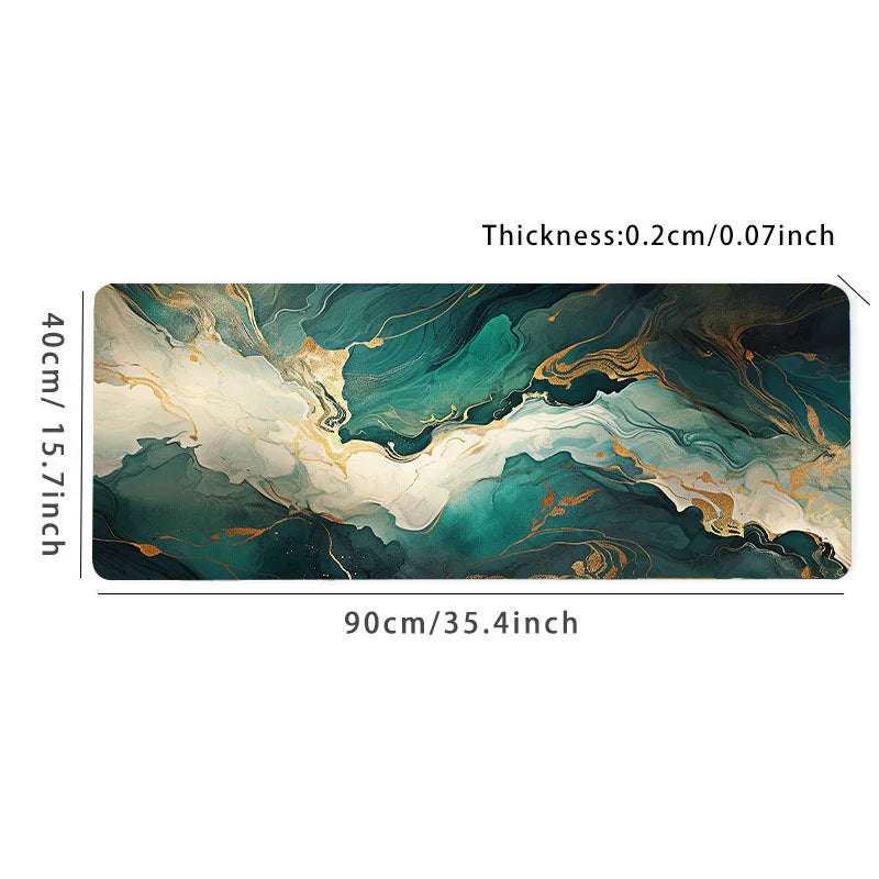 Green Aesthetic Marble