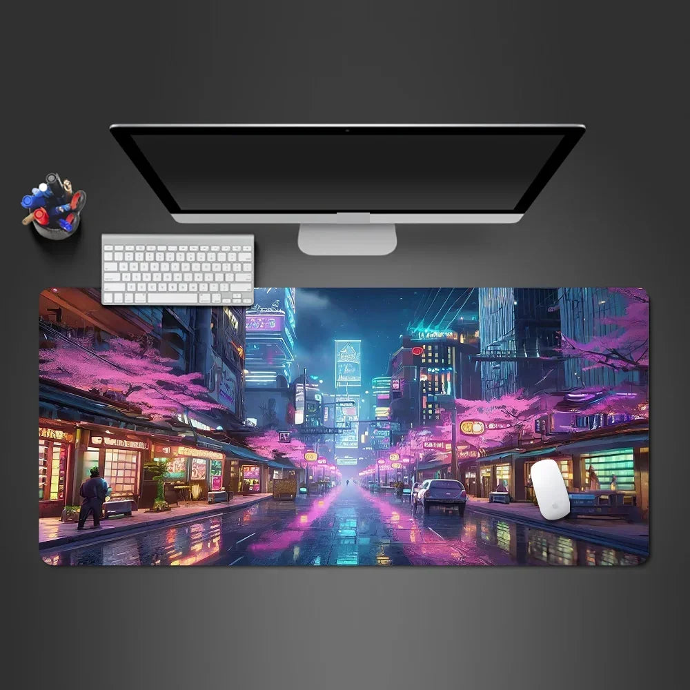 Science fiction street Rubber