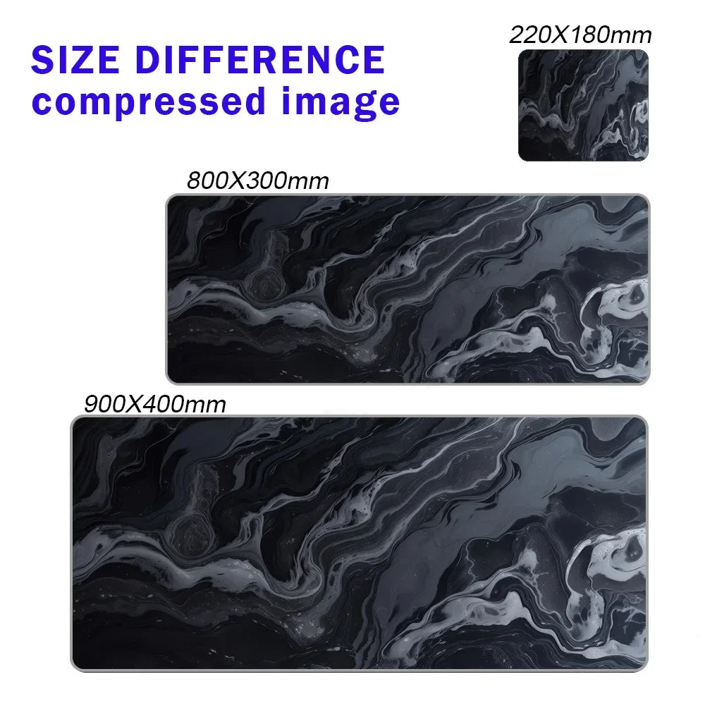 Line Liquid Mouse Pad Topographic