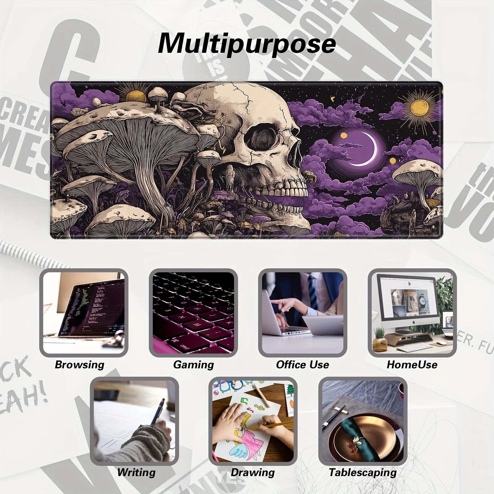 Skeleton Mushroom Anime Design