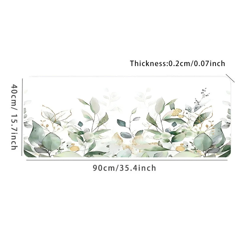 Green Leaves Watercolor