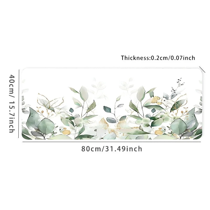 Green Leaves Watercolor