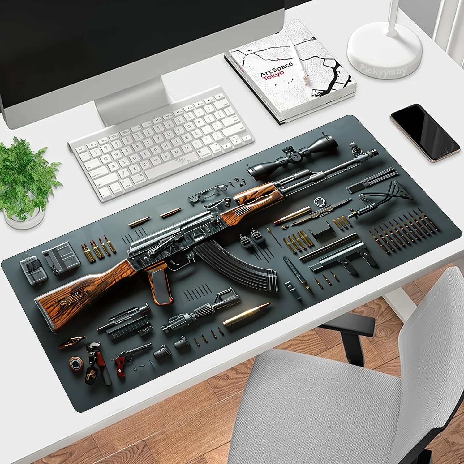 Firearm Design Mouse Pad Gaming