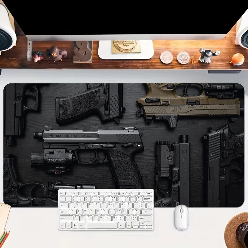 Gun parts assembly Mouse Pad