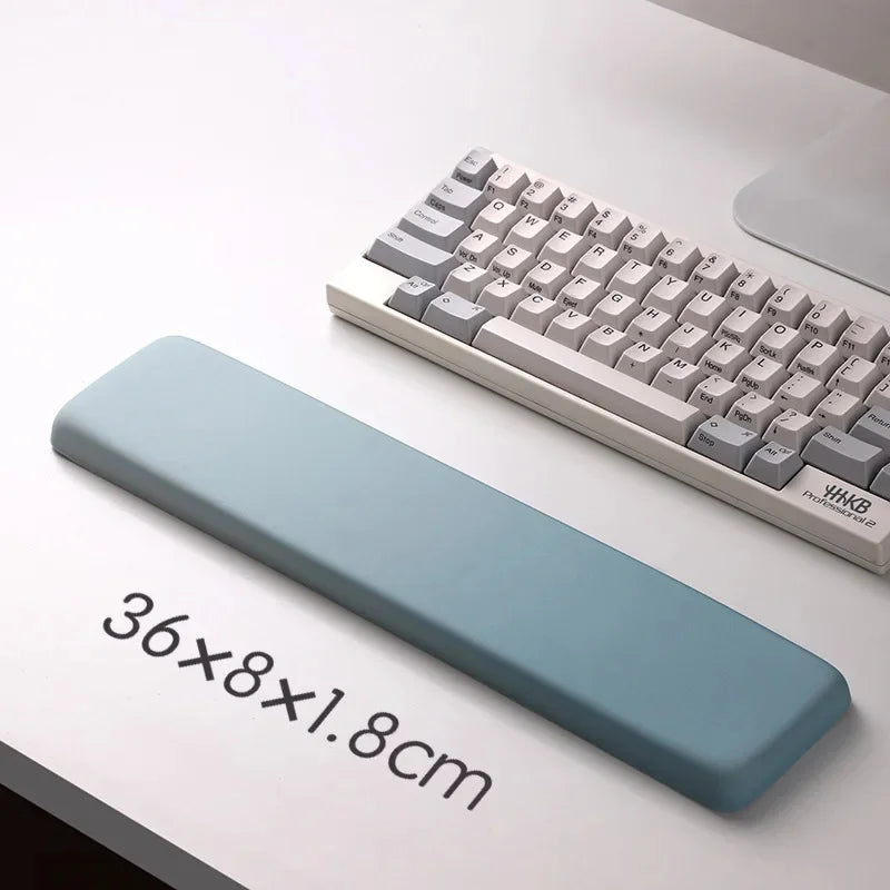 Silicone Wrist Support Mousepad Memory Foam