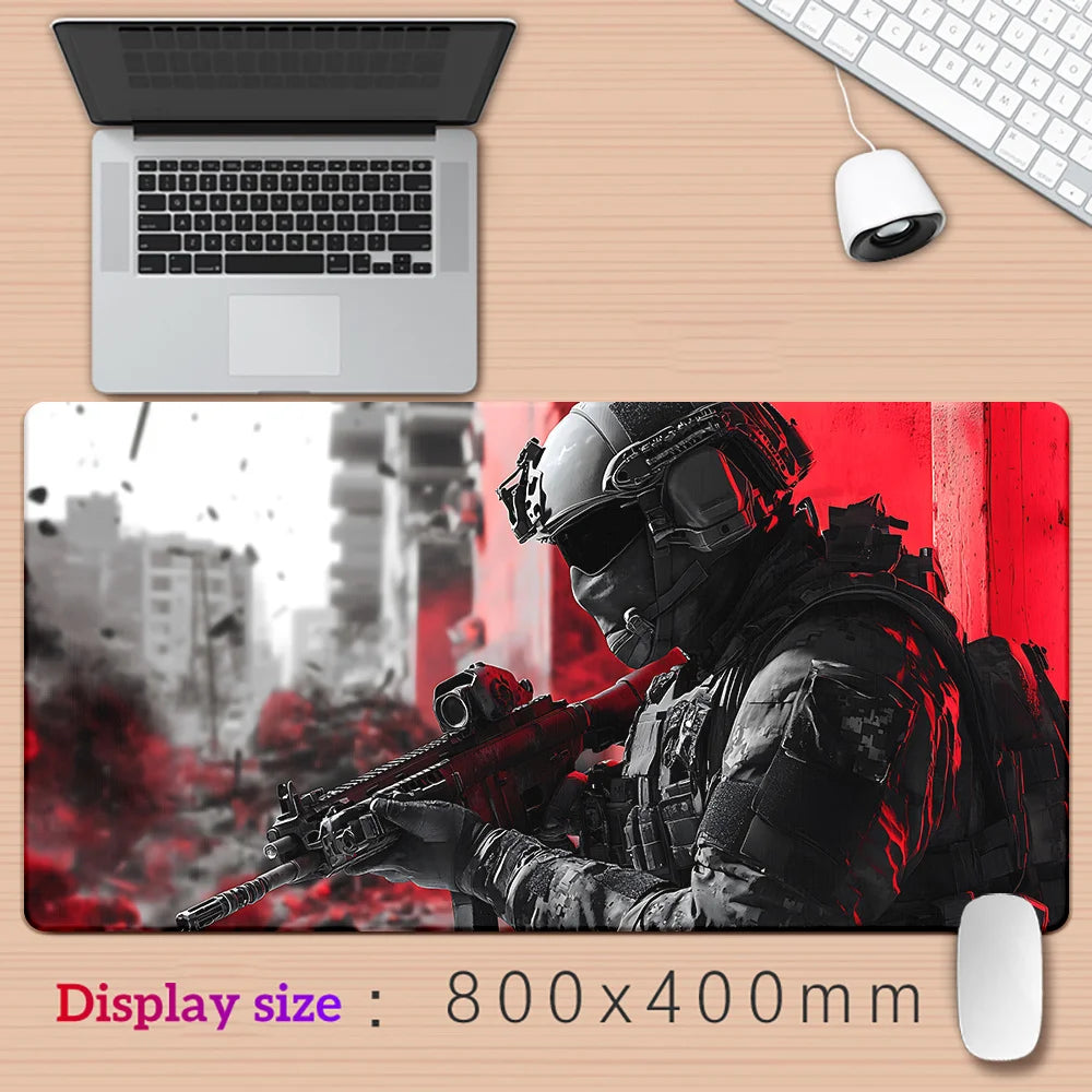 Red Gun Handsome Soldier