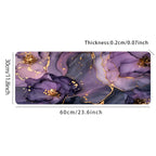 Purple Marble with Gold Edges