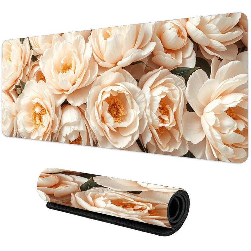 Botanical Green Floral Plant Mouse