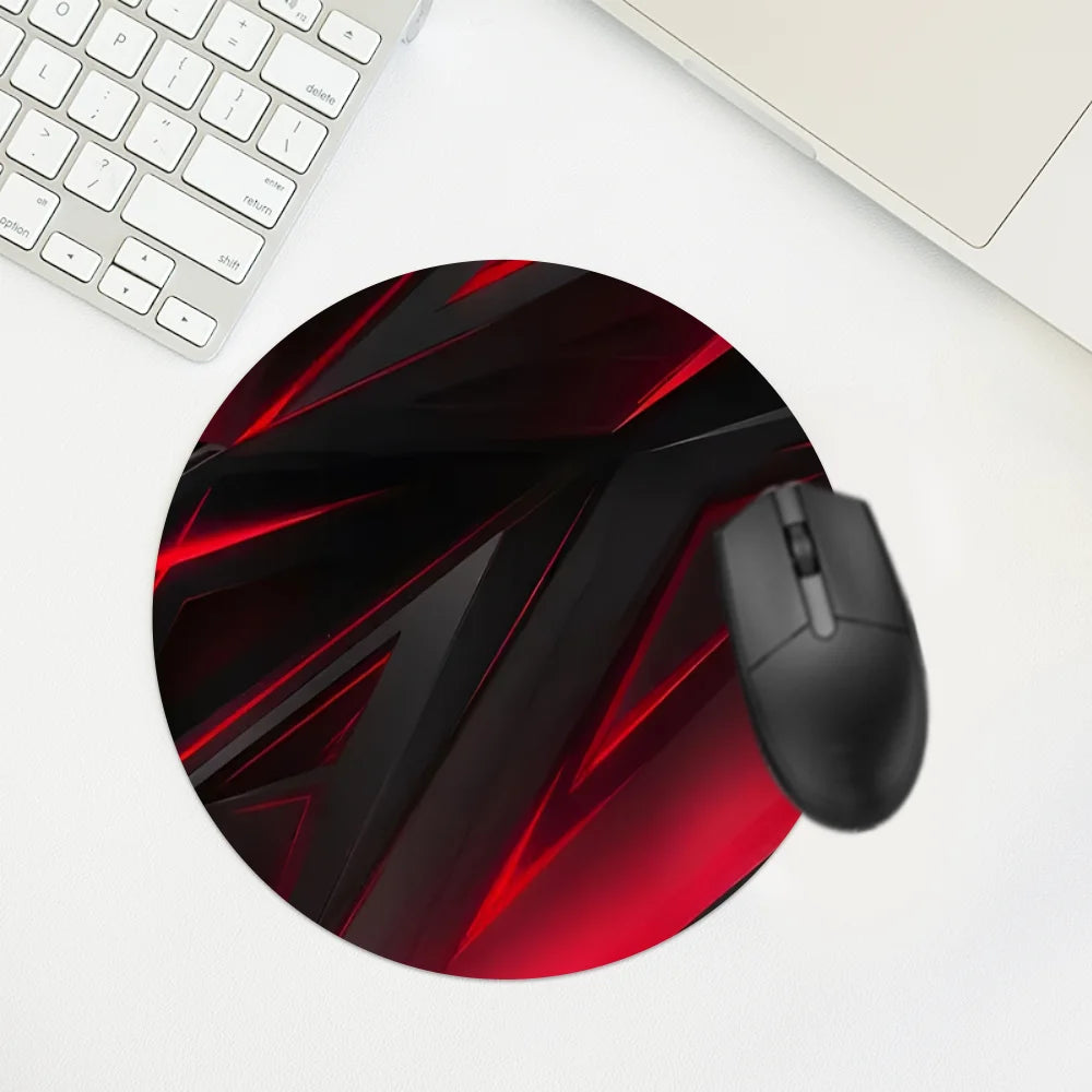 Black and Red Artisan Mouse