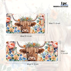 Highland Cow Floral
