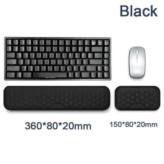 Wrist Mouse & Keyboard Protection Rest Pad Massage Texture