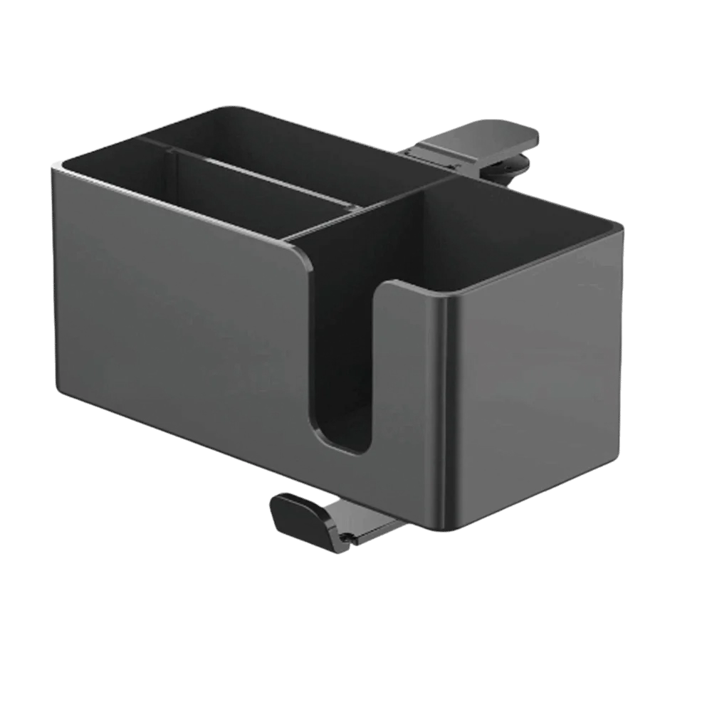 New 4-in-1 Tableside Storage Box Metal 360°