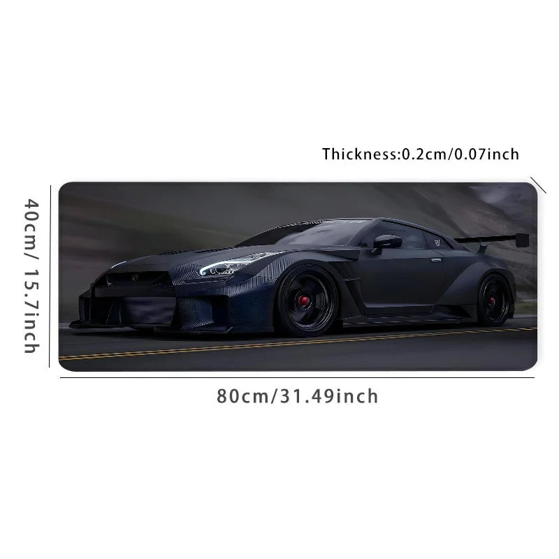 Racing Black Sports Car