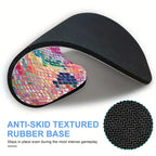 Rubber Round Pink Disco Ball