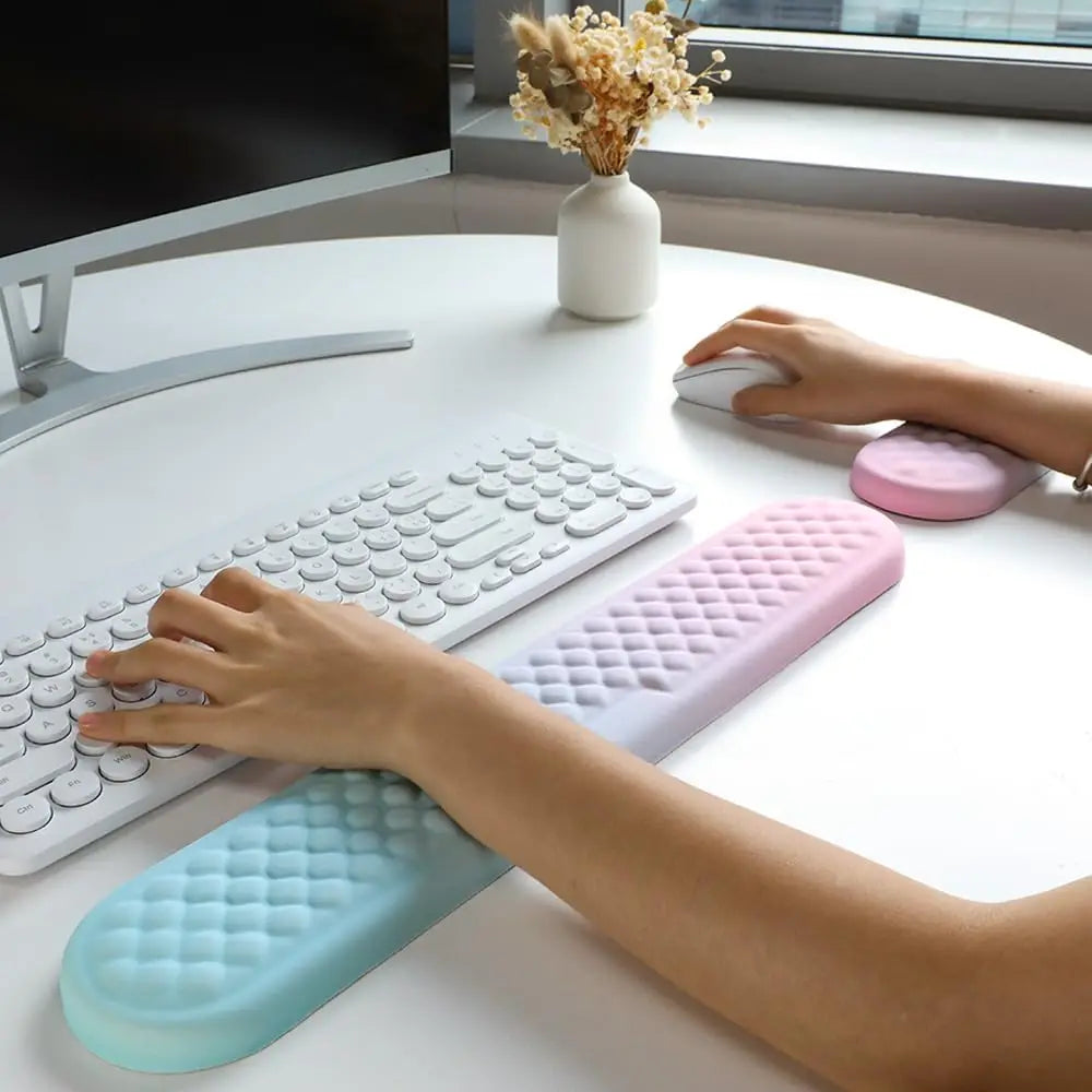 Ergonomic Keyboard Wrist Rest & Mouse Wrist Rest Set