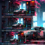 Esports Anime Racing Mouse Pad