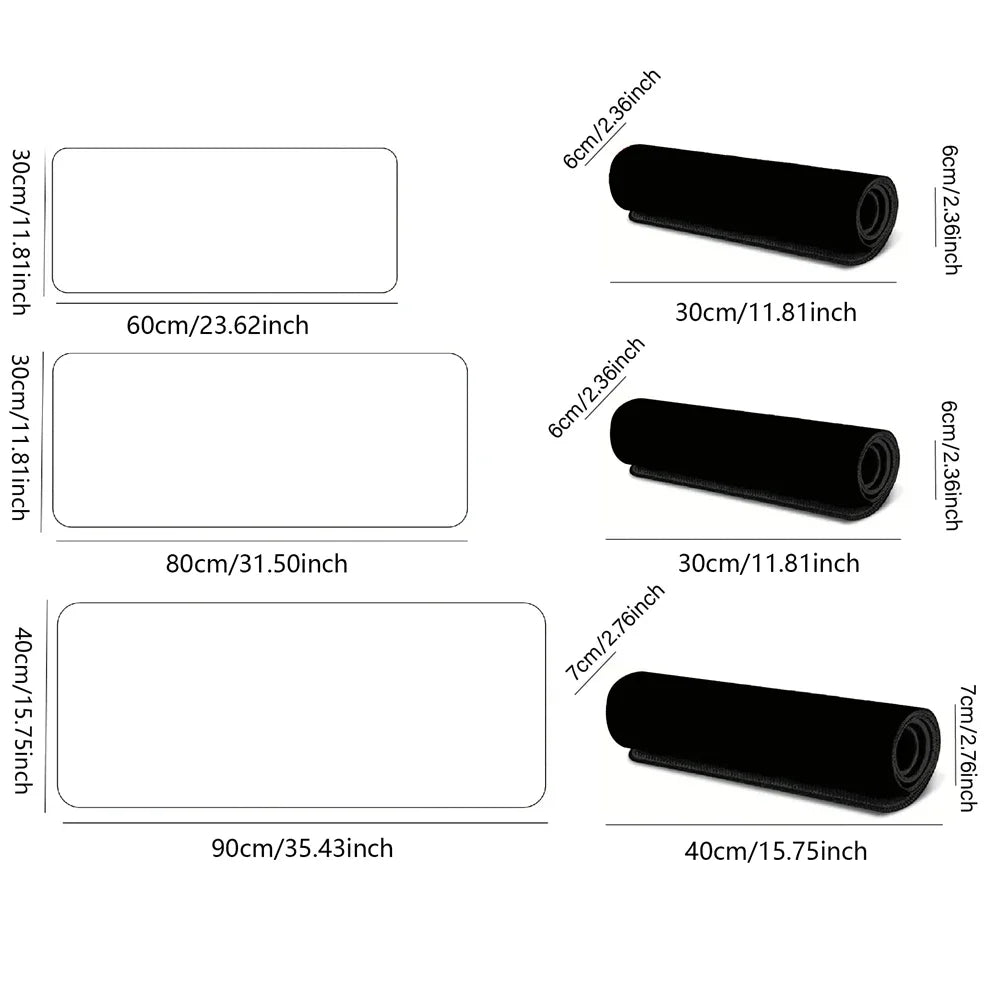 Cartoon Cat Mouse Pad