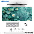 Pond lotus leaf Mouse PC Pad
