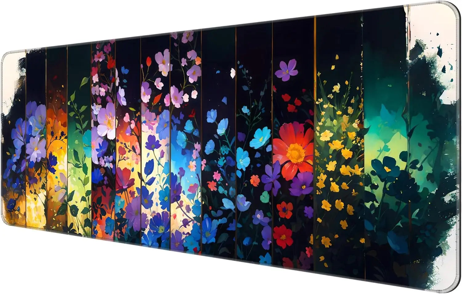 Stitched Edges Mat Many Pattern