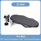 1pc Adjustable Ergonomic Arm Rest - Foldable