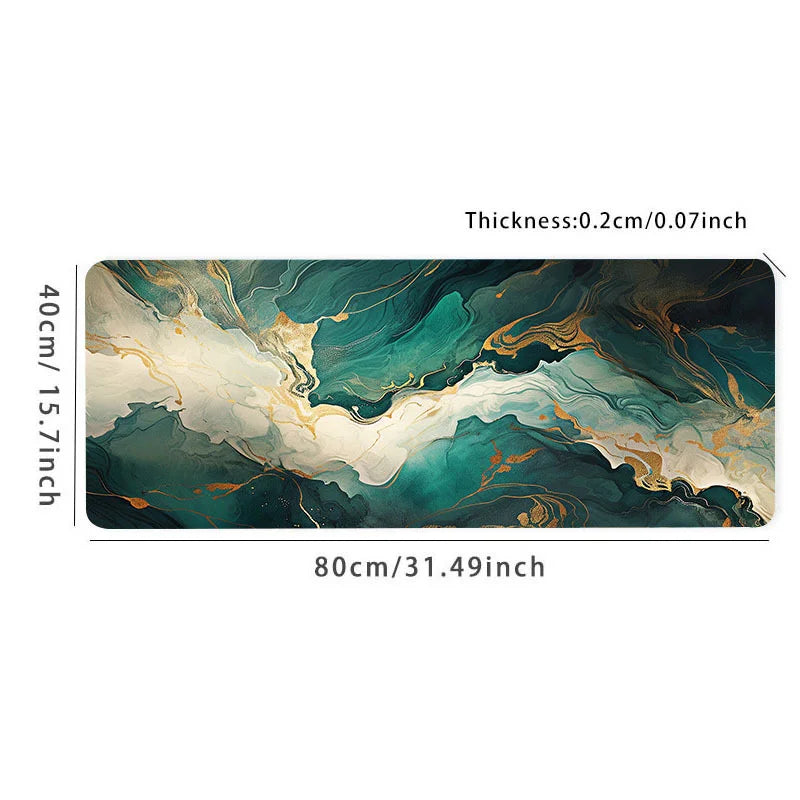 Green Aesthetic Marble