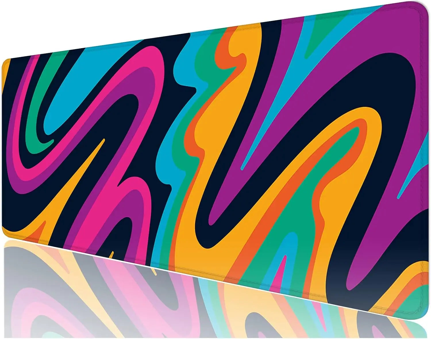 abstract art leave Desk Mat