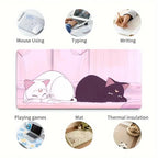 Cute Anime cat Mouse