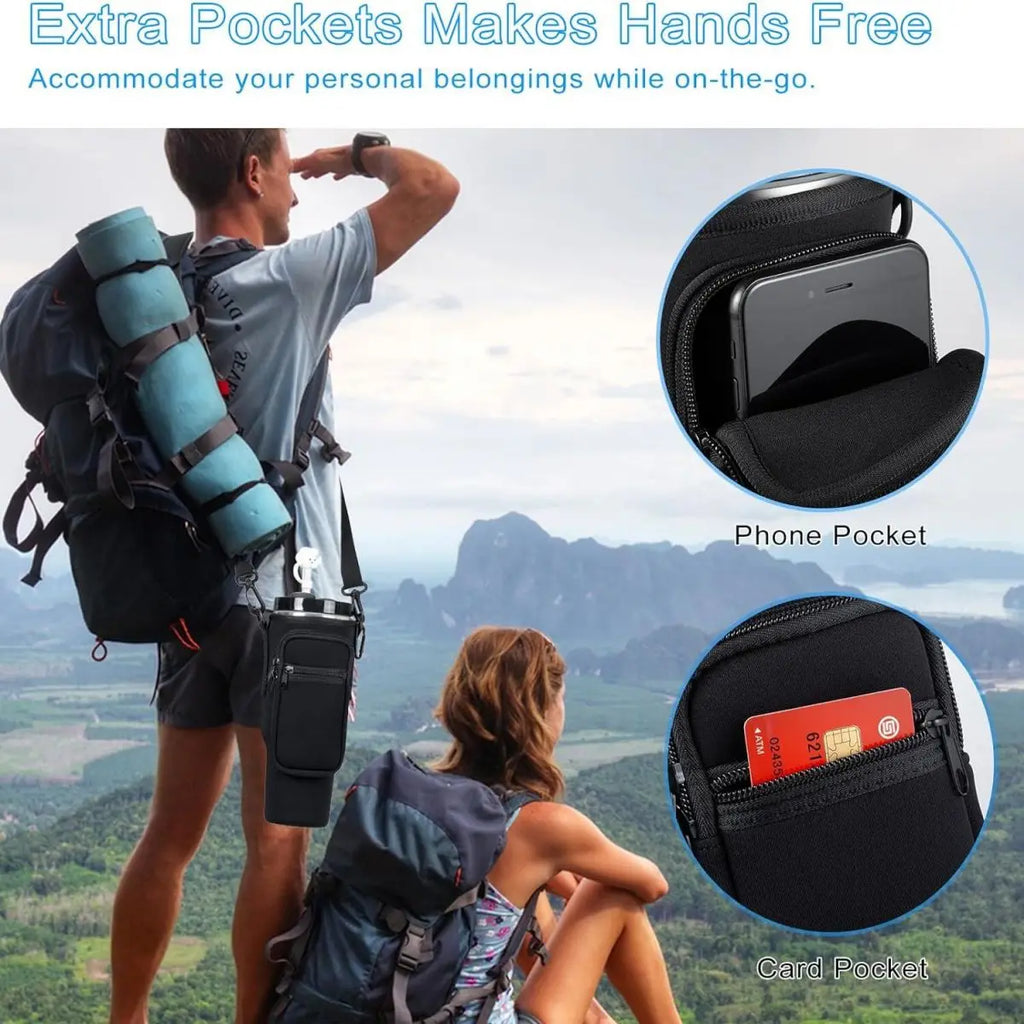 1/2/4 Piece 40oz Water Bottle Carrier Bag