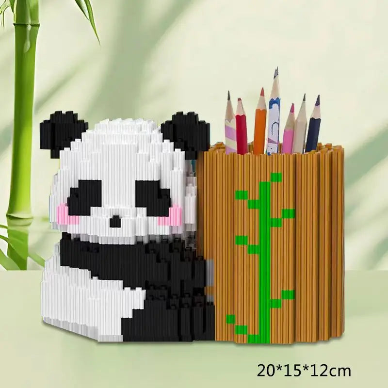 Capybara Building Block Pen Holder Multi-Function