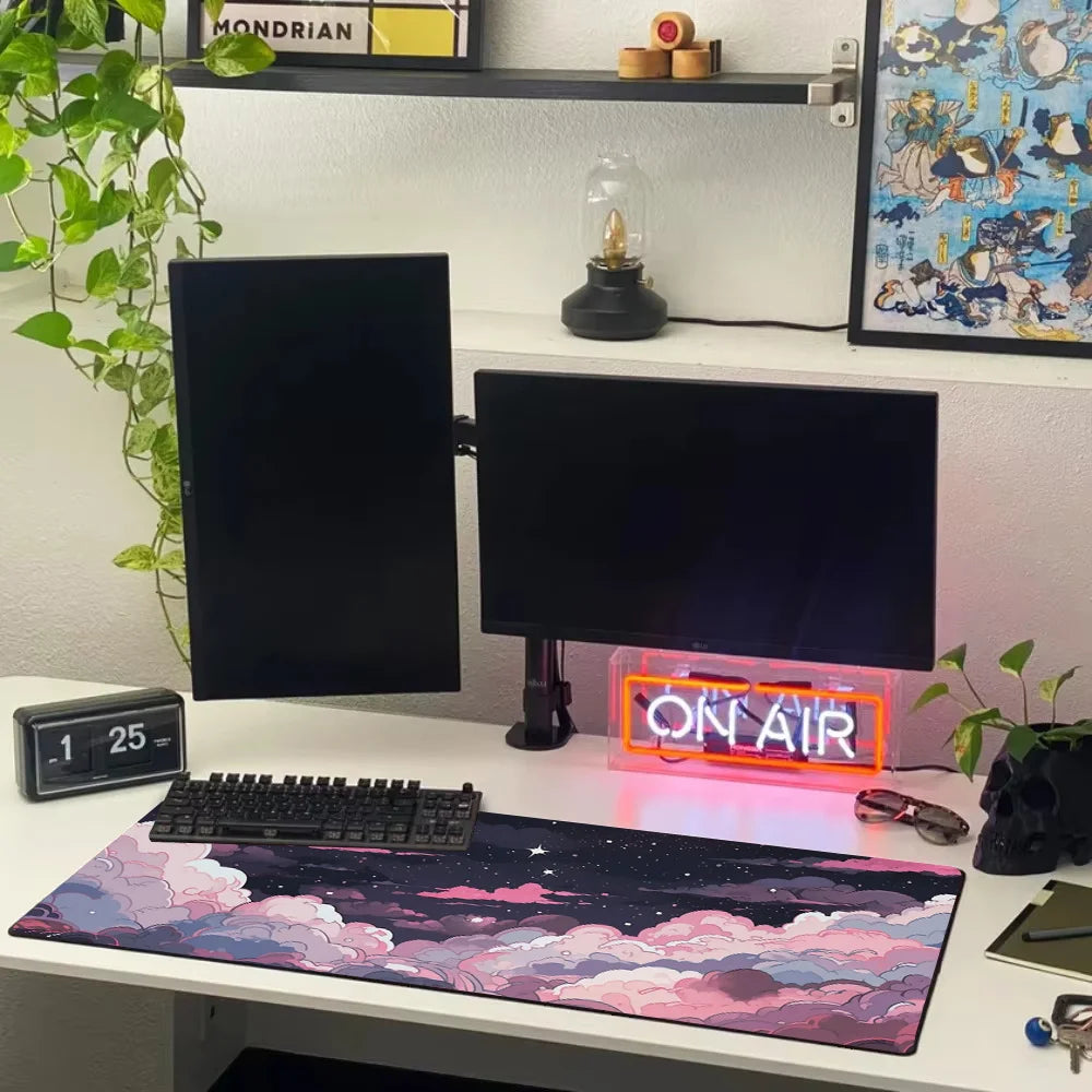 Colored cloud office Mousepad