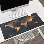 World Map Mouse Pad