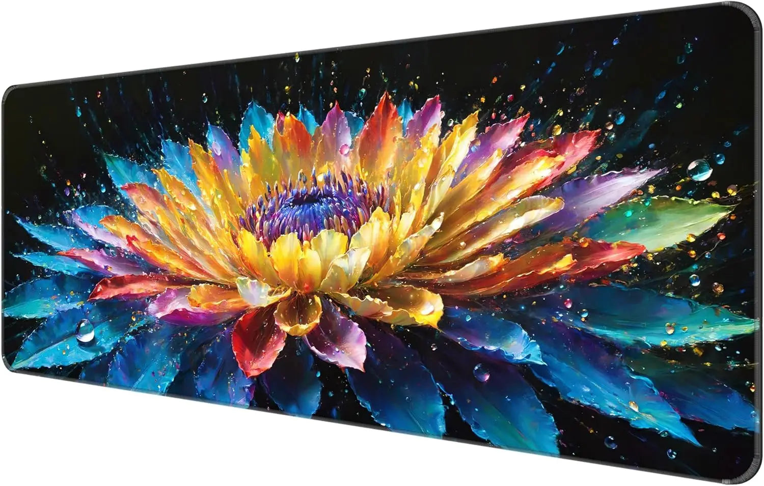 Stitched Edges Mat Many Pattern