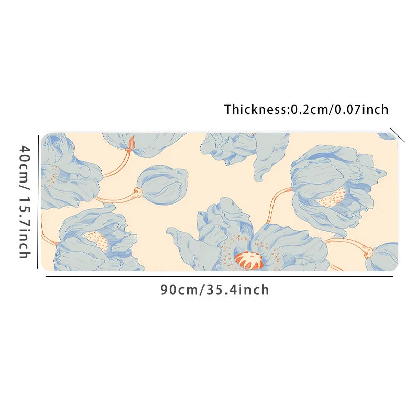 Blue Flower Elegance