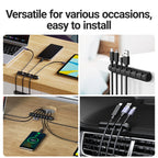 Adhesive Cable Holder Clips Cord