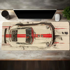 Supercar-Themed Large Mouse Pad