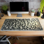 Luxurious Money Themed Mouse Pad HD Desk Mat for Home Office Non-Slip Rubber Base Perfect for Friends Teens Girlfriend Boyfriend